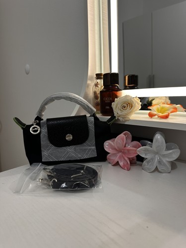 Sac mini longchamp noir - ,
